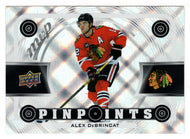 Alex DeBrincat - Chicago Blackhawks - Silver Pinpoints (NHL Hockey Card) 2022-23 Upper Deck MVP # PP-11 Mint