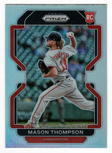 Mason Thompson RC - Washington Nationals (MLB Baseball Card) 2022 Panini Prizm # 28 Mint