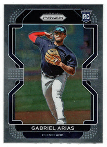 Gabriel Arias RC - Cleveland Indians (MLB Baseball Card) 2022 Panini Prizm # 70 Mint