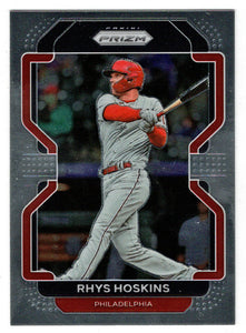 Rhys Hoskins - Philadelphia Phillies (MLB Baseball Card) 2022 Panini Prizm # 140 Mint