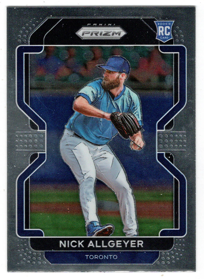 Nick Allgeyer RC - Toronto Blue Jays (MLB Baseball Card) 2022 Panini Prizm # 169 Mint