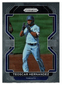 Teoscar Hernandez - Toronto Blue Jays (MLB Baseball Card) 2022 Panini Prizm # 186 Mint