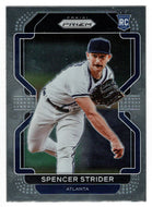 Spencer Strider RC - Atlanta Braves (MLB Baseball Card) 2022 Panini Prizm # 240 Mint