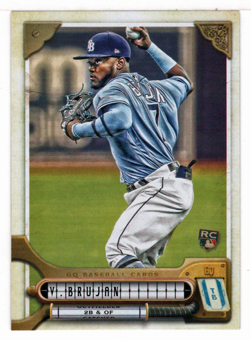 Vidal Brujan RC - Tampa Bay Rays (MLB Baseball Card) 2022 Topps Gypsy Queen # 17 Mint