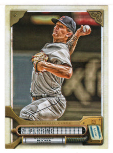 Zach Plesac - Cleveland Guardians (MLB Baseball Card) 2022 Topps Gypsy Queen # 21 Mint