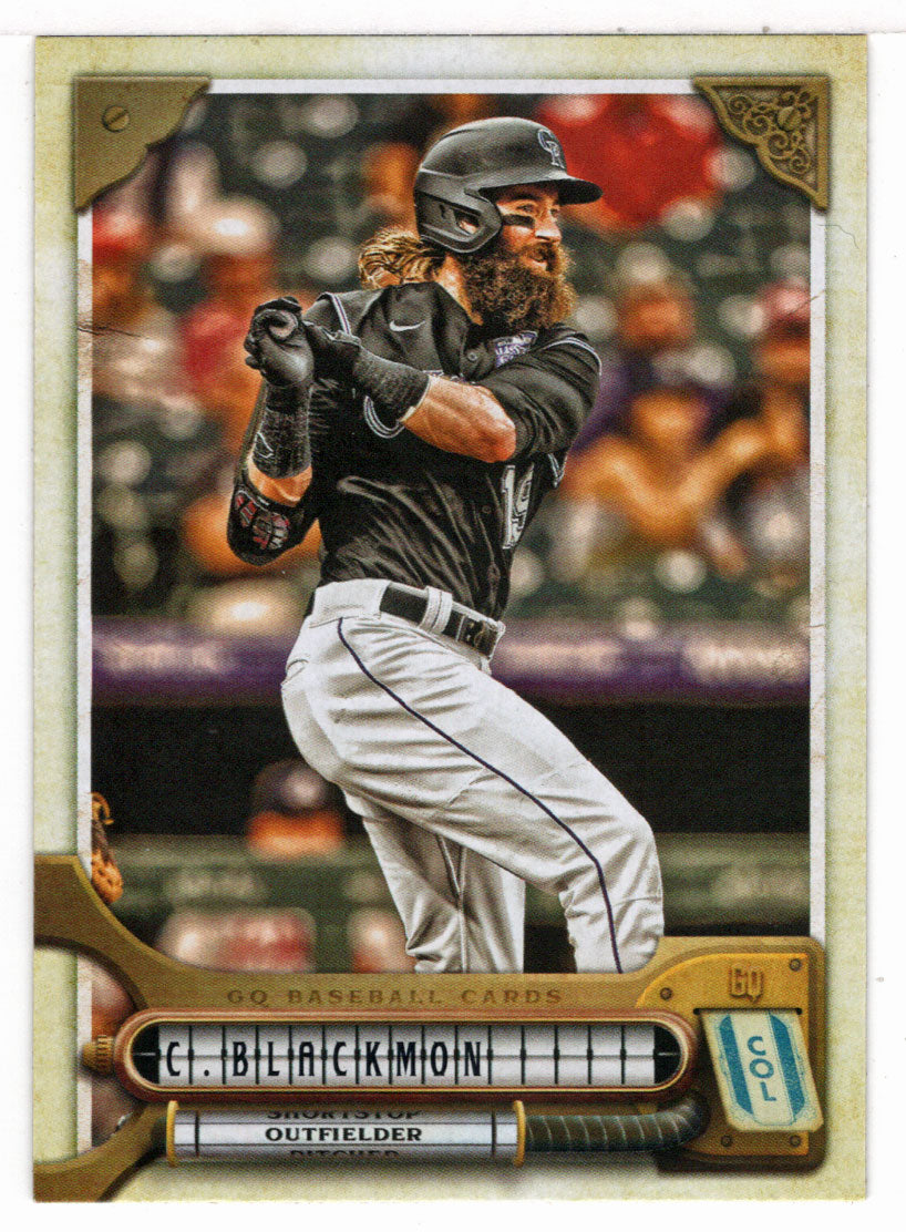 Charlie Blackmon - Colorado Rockies (MLB Baseball Card) 2022 Topps Gypsy Queen # 23 Mint