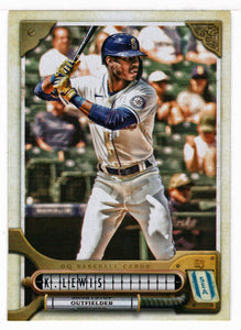 Kyle Lewis - Seattle Mariners (MLB Baseball Card) 2022 Topps Gypsy Queen # 123 Mint