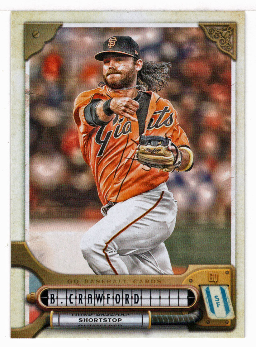 Brandon Crawford - San Francisco Giants (MLB Baseball Card) 2022 Topps Gypsy Queen # 205 Mint