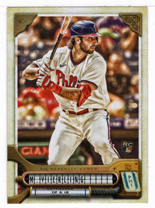 Matt Vierling RC - Philadelphia Phillies (MLB Baseball Card) 2022 Topps Gypsy Queen # 282 Mint