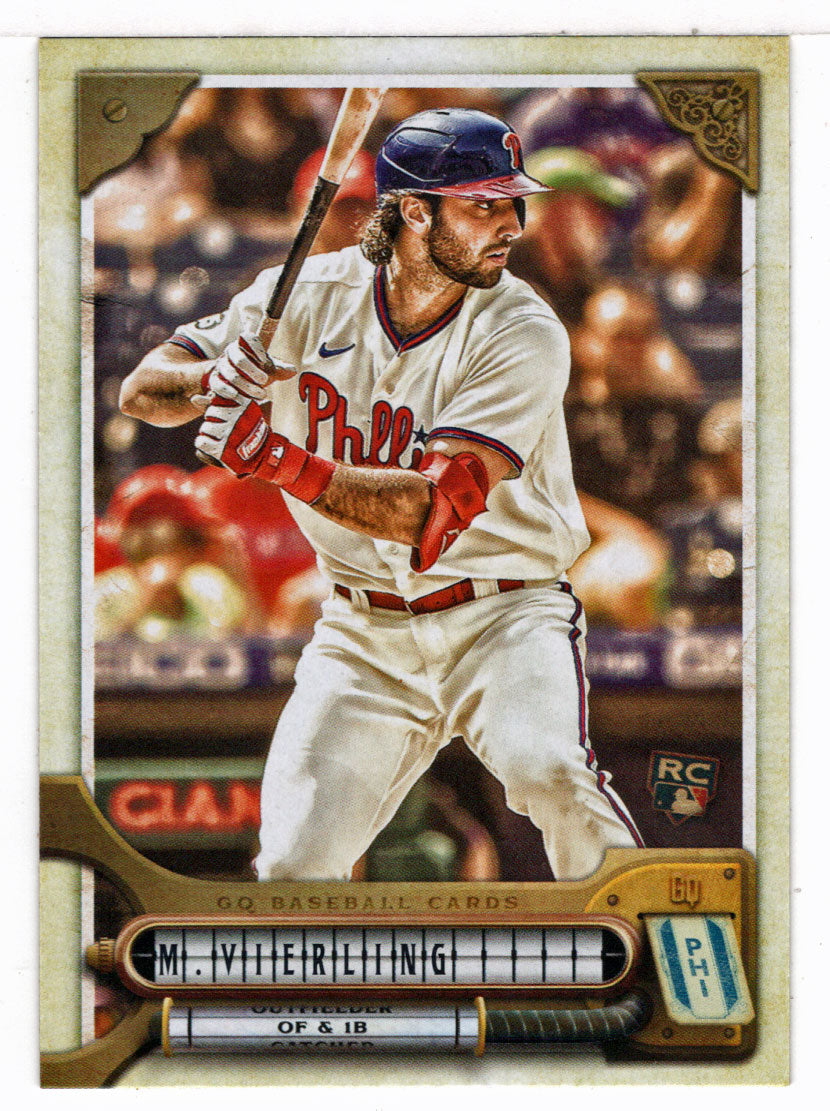 Matt Vierling RC - Philadelphia Phillies (MLB Baseball Card) 2022 Topps Gypsy Queen # 282 Mint