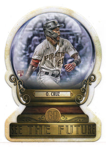 Oneil Cruz - Pittsburgh Pirates (MLB Baseball Card) 2022 Topps Gypsy Queen Crystal Gazing Die-Cut # CG-4 Mint