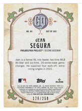 Load image into Gallery viewer, Jean Segura 120/250 - Philadelphia Phillies (MLB Baseball Card) 2022 Topps Gypsy Queen Indigo # 89 Mint
