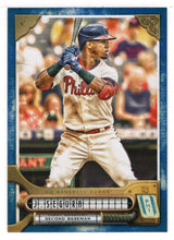 Load image into Gallery viewer, Jean Segura 120/250 - Philadelphia Phillies (MLB Baseball Card) 2022 Topps Gypsy Queen Indigo # 89 Mint
