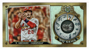 Nolan Arenado - St. Louis Cardinals (MLB Baseball Card) 2022 Topps Gypsy Queen GQ Gems Minis # GGM-8 Mint