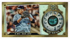 Hyun-Jin Ryu - Toronto Blue Jays (MLB Baseball Card) 2022 Topps Gypsy Queen GQ Gems Minis # GGM-16 Mint