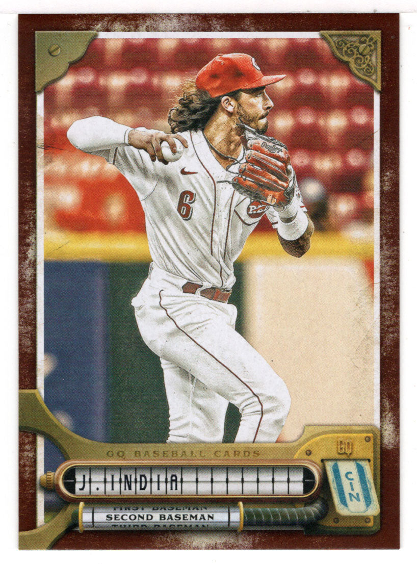 Jonathan India 225/399 - Cincinnati Reds (MLB Baseball Card) 2022 Topps Gypsy Queen Burnt Umber # 34 Mint