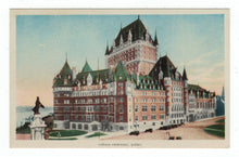 Load image into Gallery viewer, Chateau Frontenac Hotel, Quebec City, Quebec, Canada Vintage Original Postcard # 4752 - New 1940&#39;s
