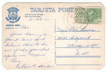 Load image into Gallery viewer, Balneario San-Jose-Purua Hotel, Michoacan, Mexico Vintage Original Postcard # 4761 - Post Marked October 26, 1961
