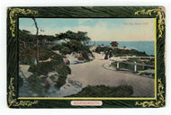 Bournemouth, England - On The West Cliff Vintage Original Postcard # 4763 - Post Marked October 14, 1909