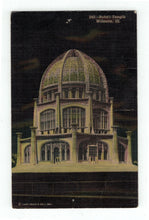 Load image into Gallery viewer, Baha&#39;i Temple, Wilmette, Illinois, USA Vintage Original Postcard # 4765 - Post Marked March 12, 1953
