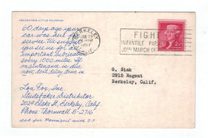 Headwaters Little, Colorado, USA Vintage Original Postcard # 4766 - Post Marked March 12, 1957
