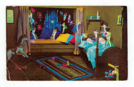 Dream Fairies in Fairyland Caverns, Rock City, Tennessee, USA Vintage Original Postcard # 4774 - New - 1960's