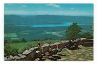 Mt Magazine, Blue Mountain Lake, Paris, Arkansas, USA Landing Original Postcard # 4775 - New - 1960's