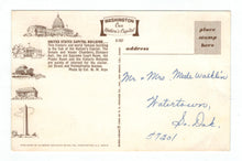 Load image into Gallery viewer, United States Capitol Building, Washington D.C. USA Vintage Original Postcard # 4780 - 1970&#39;s
