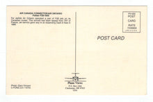 Load image into Gallery viewer, Air Canada Connector - Air Ontario Fokker F28-1000 Airplane Vintage Original Postcard # 4788 - New - 1980's
