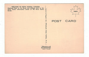 Welcome to Nova Scotia, Canada Vintage Original Postcard # 4796 - New - 1960's