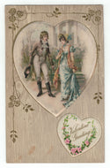 Valentine Greeting Vintage Original Postcard # 4798 - Post Marked February 13, 1908