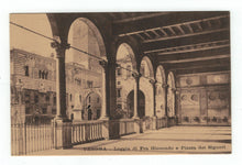 Load image into Gallery viewer, Loggia of Fra Giocondo and Piazza dei Signori, Verona, Italy Vintage Original Postcard # 4812 - 1940&#39;s
