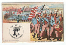 Load image into Gallery viewer, 200 Years of Freedom Logo, Philadelphia, Pennsylvania, USA Vintage Original Postcard # 4831 - New - 1976
