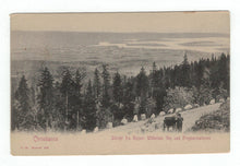 Load image into Gallery viewer, View from Emperor Wilhelm's Road at the Frogner Seat, Germany Vintage Original Postcard # 4834 - 1940's
