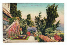 Load image into Gallery viewer, Villa Carlotta, Lake Como, Italy - Gardens Vintage Original Postcard # 4848 - 1950&#39;s
