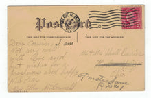 Load image into Gallery viewer, A New Year Wish Vintage Original Postcard # 4874 - Post Marked December 31, 1925
