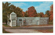 Fort Harrison, Terre Houte, Indiana, USA Vintage Original Postcard # 4879 - New - 1960's