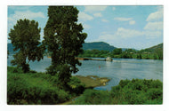 The Beautiful Ohio River, Pittsburgh, Pennsylvania, USA Vintage Original Postcard # 4880 - New - 1960's