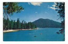 Load image into Gallery viewer, Bass Lake, San Joaquin Valley, California, USA Vintage Original Postcard # 4885 - New 1970&#39;s
