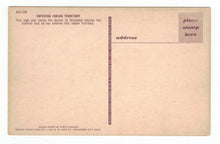 Load image into Gallery viewer, Greetings From Oklahoma - Entering Indian Territory, Oklahoma, USA Vintage Original Postcard # 4886 - New - 1960's
