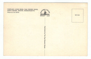 Paul Revere House, Boston, Massachusetts, USA Vintage Original Postcard # 4916 - New - 1960's