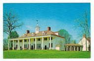 George Washington Mansion, Mount Vernon, Virginia, USA Vintage Original Postcard # 4918 - 1970's