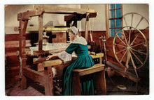 Load image into Gallery viewer, Weaving House, Williamsburg, Virginia, USA Vintage Original Postcard # 4922 - New - 1970's
