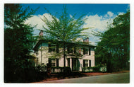 Woodrow Wilson Birthplace, Staunton, Virginia, USA Vintage Original Postcard # 4925 - New - 1970's