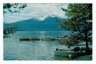 Diamond Lake, Mt Bailey, Oregon, USA Vintage Original Postcard # 4928 - New, 1960's
