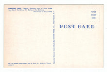 Load image into Gallery viewer, Diamond Lake, Mt Bailey, Oregon, USA Vintage Original Postcard # 4928 - New, 1960&#39;s
