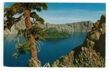Load image into Gallery viewer, Crater Lake National Park, Oregon, USA Vintage Original Postcard # 4929 - Post Marked August 10, 1959
