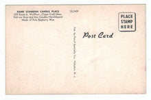 Load image into Gallery viewer, Dame Standish Candle Place, Cape Cod, Massachusetts, USA Vintage Original Postcard # 4936 - New - 1960&#39;s
