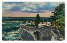 Load image into Gallery viewer, Lover&#39;s Leap, Rock City, Tennessee, USA Vintage Original Postcard # 4937 - New - 1960&#39;s
