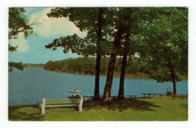 Load image into Gallery viewer, Benet Lake, Wisconsin, USA Vintage Original Postcard # 4946 - New - 1960's
